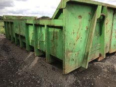 20 yard hook loader bin