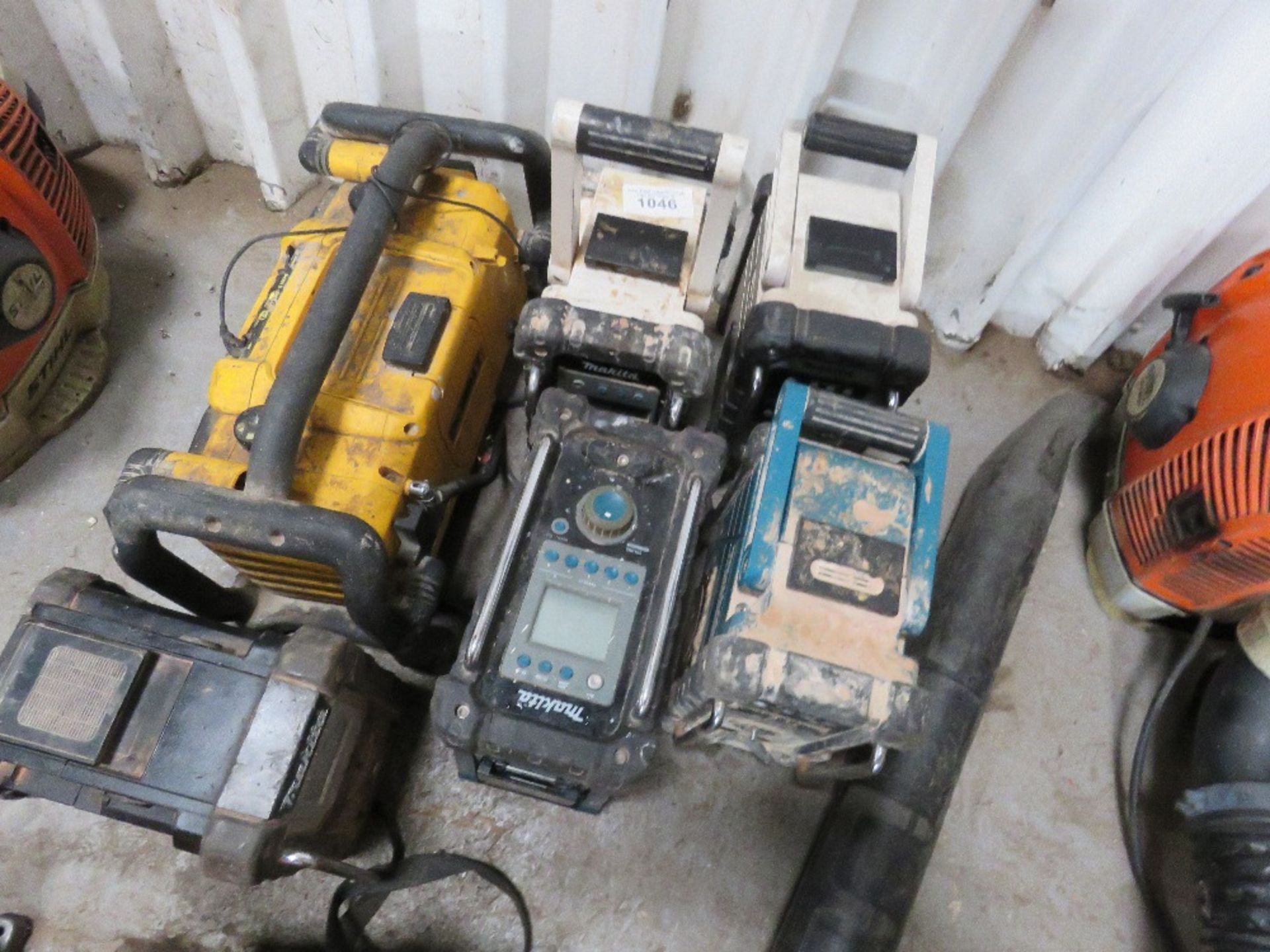 6X ASSORTED WORK RADIOS