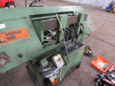 ADDISON BANDMASTER 3 PHASE POWERED METAL CUTTING BANDSAW, EX COMPANY LIQUIDATION