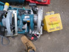 JIGSAW, 2 CIRCULAR SAWS AND TRANSFORMER FOR SPARES OF REPAIR