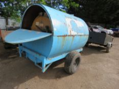 2000Litre site towed diesel bowser