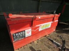 Transcube 2000litre coffin tank NEEDS REPAIR