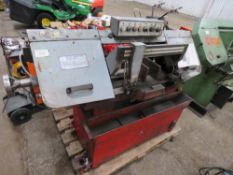 240VOLT POWERED METAL CUTTING BANDSAW, EX COMPANY LIQUIDATION