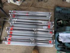 4X RUBIS TILE CUTTERS LITTLE USED