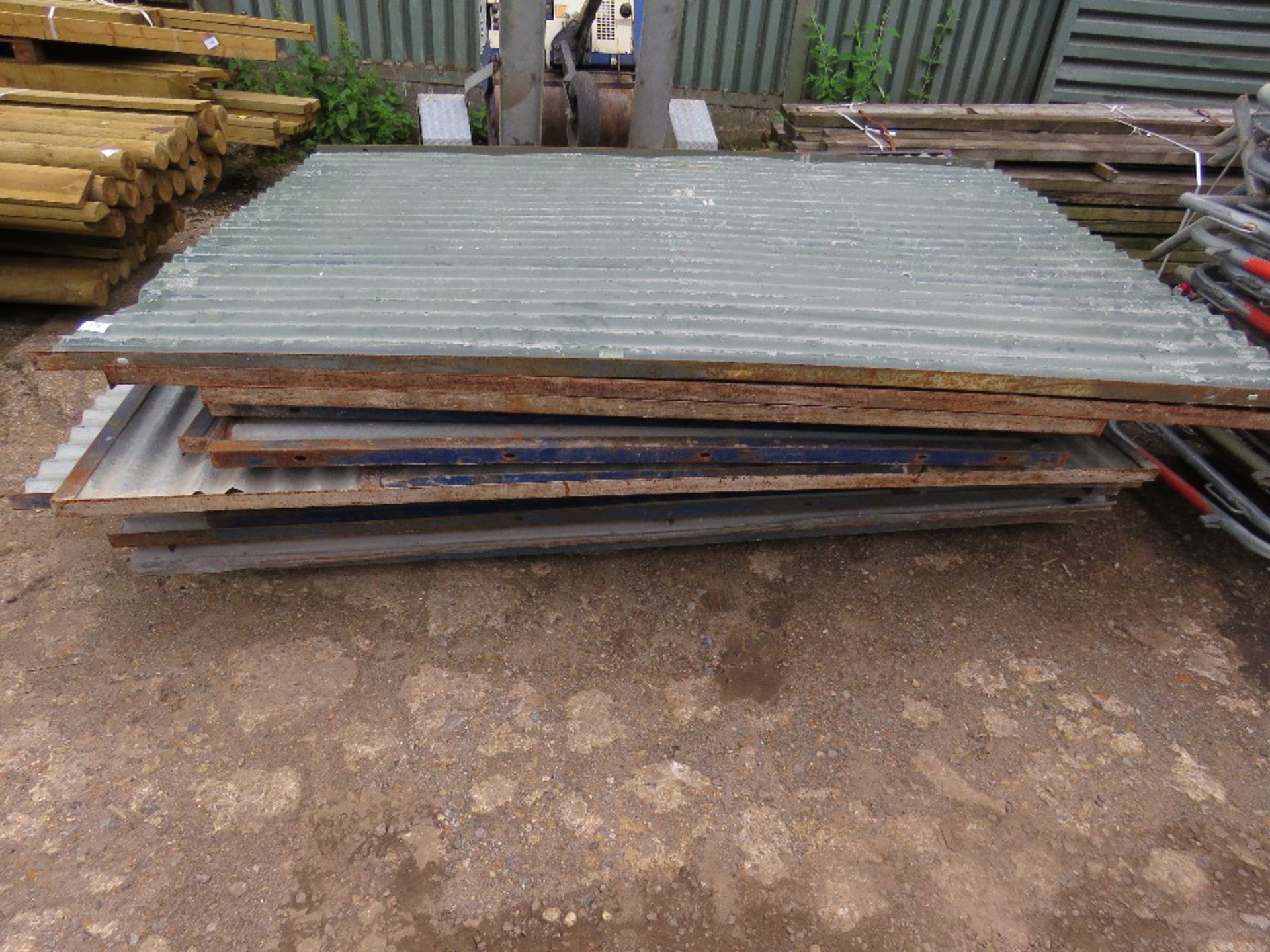 STEEL SECTIONAL SHED PARTS