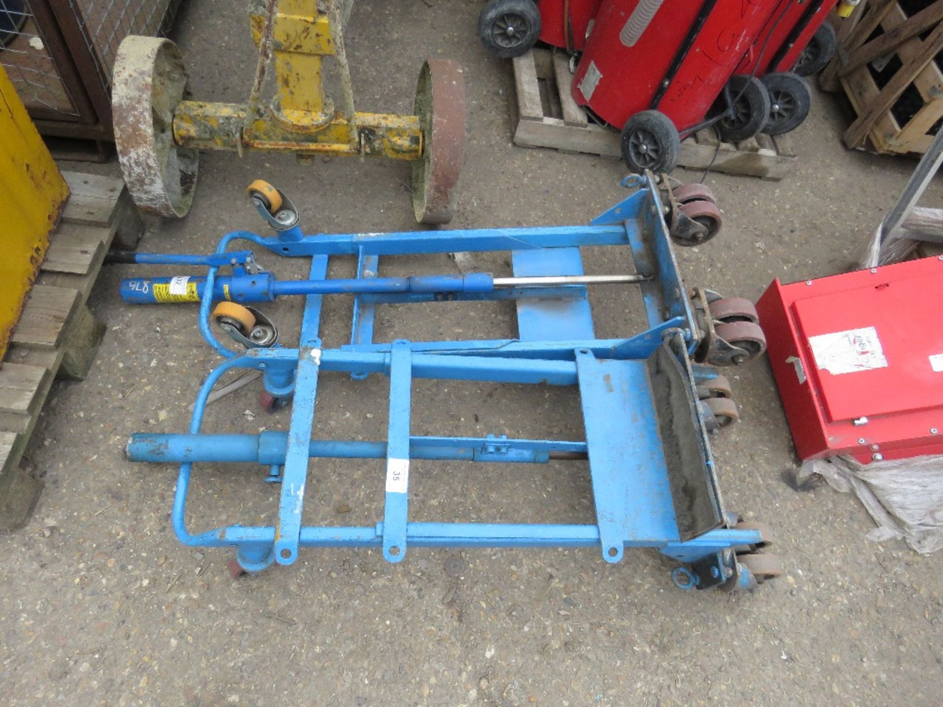 2no. Hydraulic lift sackbarrows