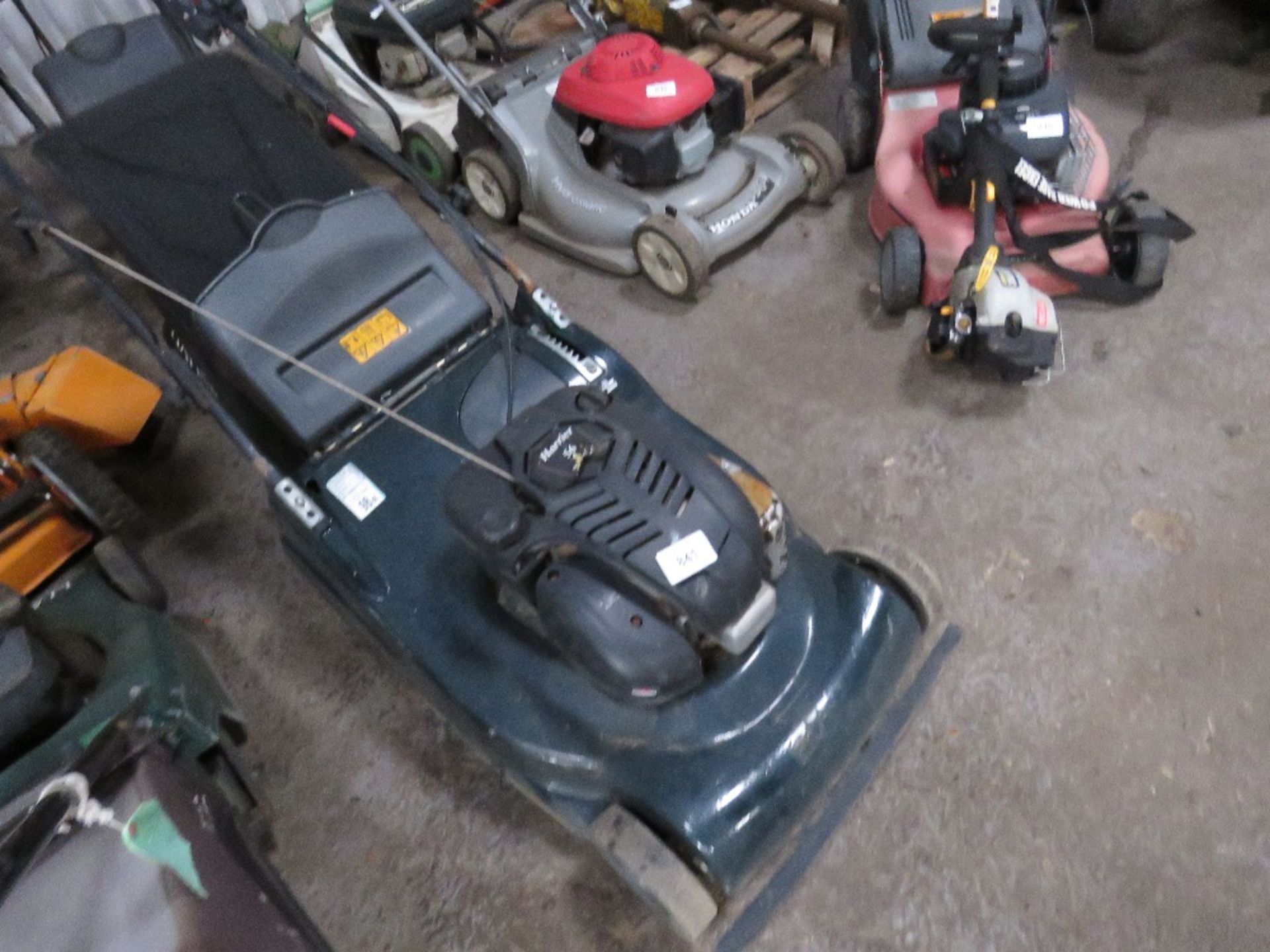 HAYTER HARRIER 56 ROLLER MOWER C/W BAG