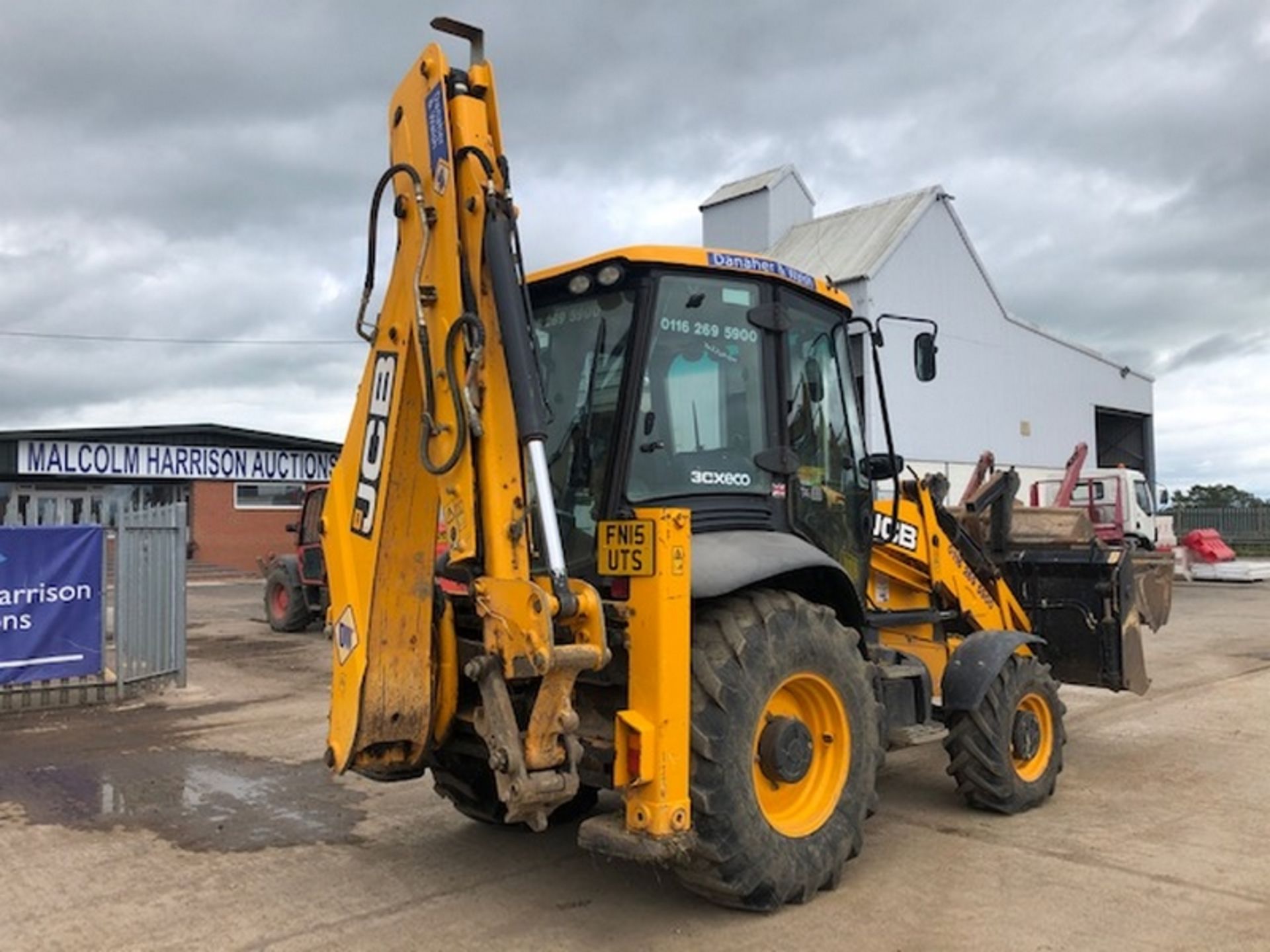 2015 JCB 3CX 14M4WM BACKHOE LOADER, REG:FN15UTSREAR AUX HYDRAULICS, EXTENDAHOE, Q/H, 3X BACKHOE - Image 3 of 13