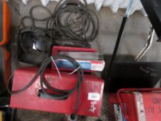 415VOLT WELDER C/W RODS, EARTH LEAD AND HELMET