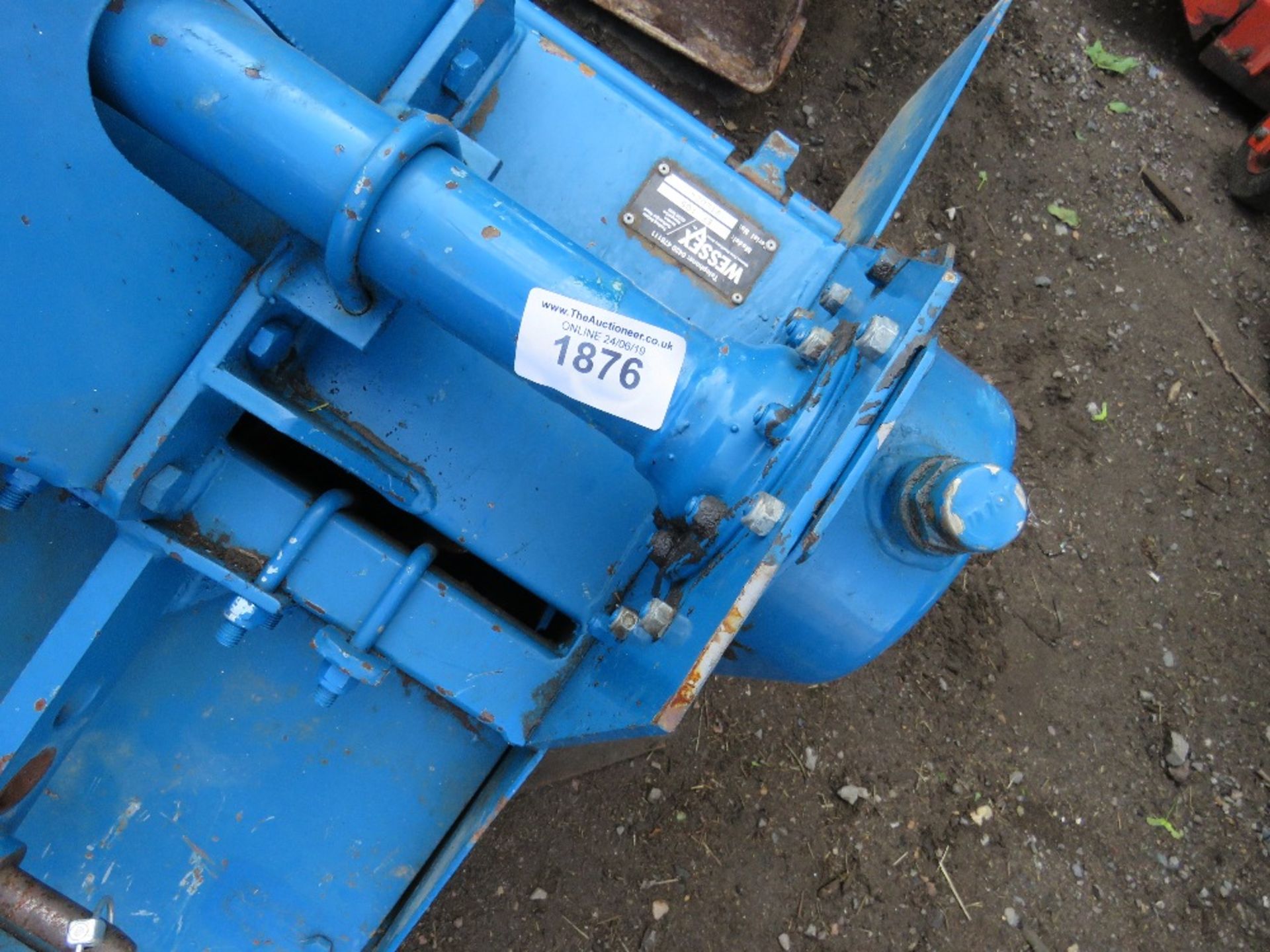 WESSEX EF105 ROTORVATOR FOR COMPACT TRACTOR 3FT 6" WIDTH APPROX - Image 5 of 5