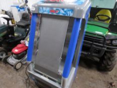 PEPSI MAX DISPLAY FRIDGE, EX COMPANY LIQUIDATION. WHEN TESTED WAS SEEN TO RUN, COOL AND LIGHTS