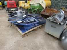 LARGE QUANTITY OF NISSAN NAVARA PANELS AND ENGINE PARTS FROM 2002 TRUCK.