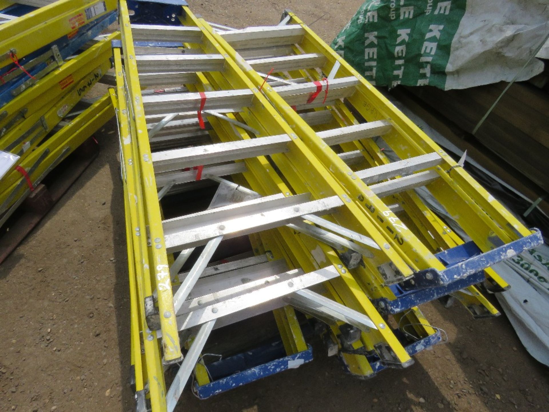 10X GRP STEPLADDERS - Image 3 of 3