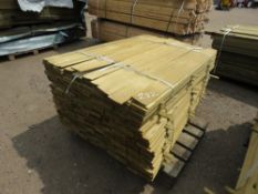 1 PACK OF 1.44Mx 10CM MACHINED CLADDING SLATS