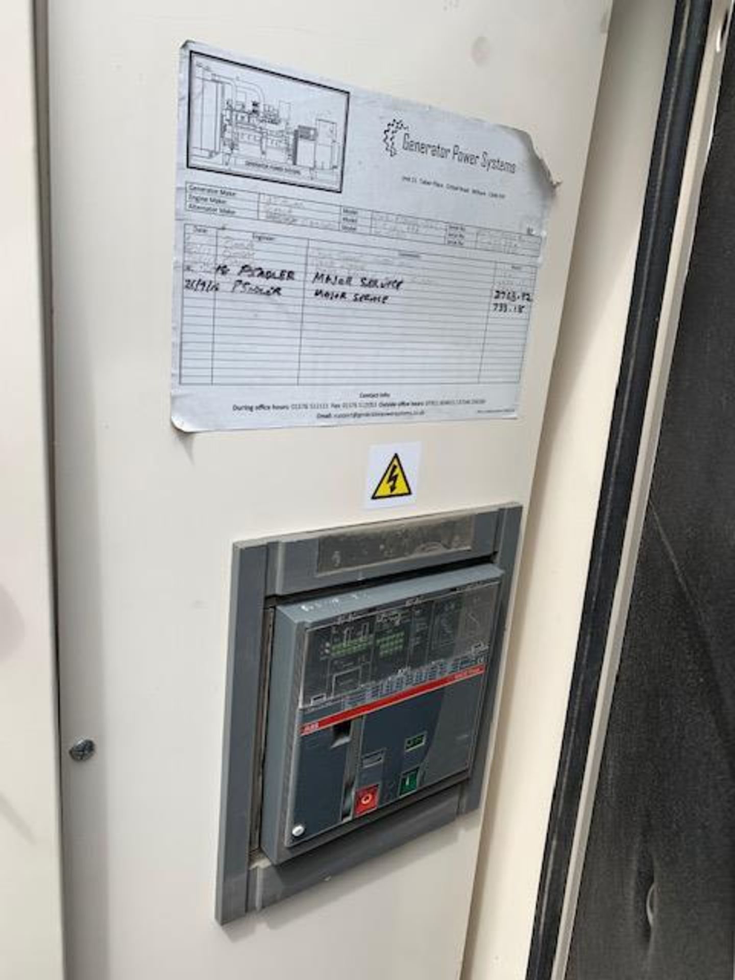 AJ POWER 605KVA RATED ENCLOSED GENERATOR SET YEAR 2016 - Image 7 of 11