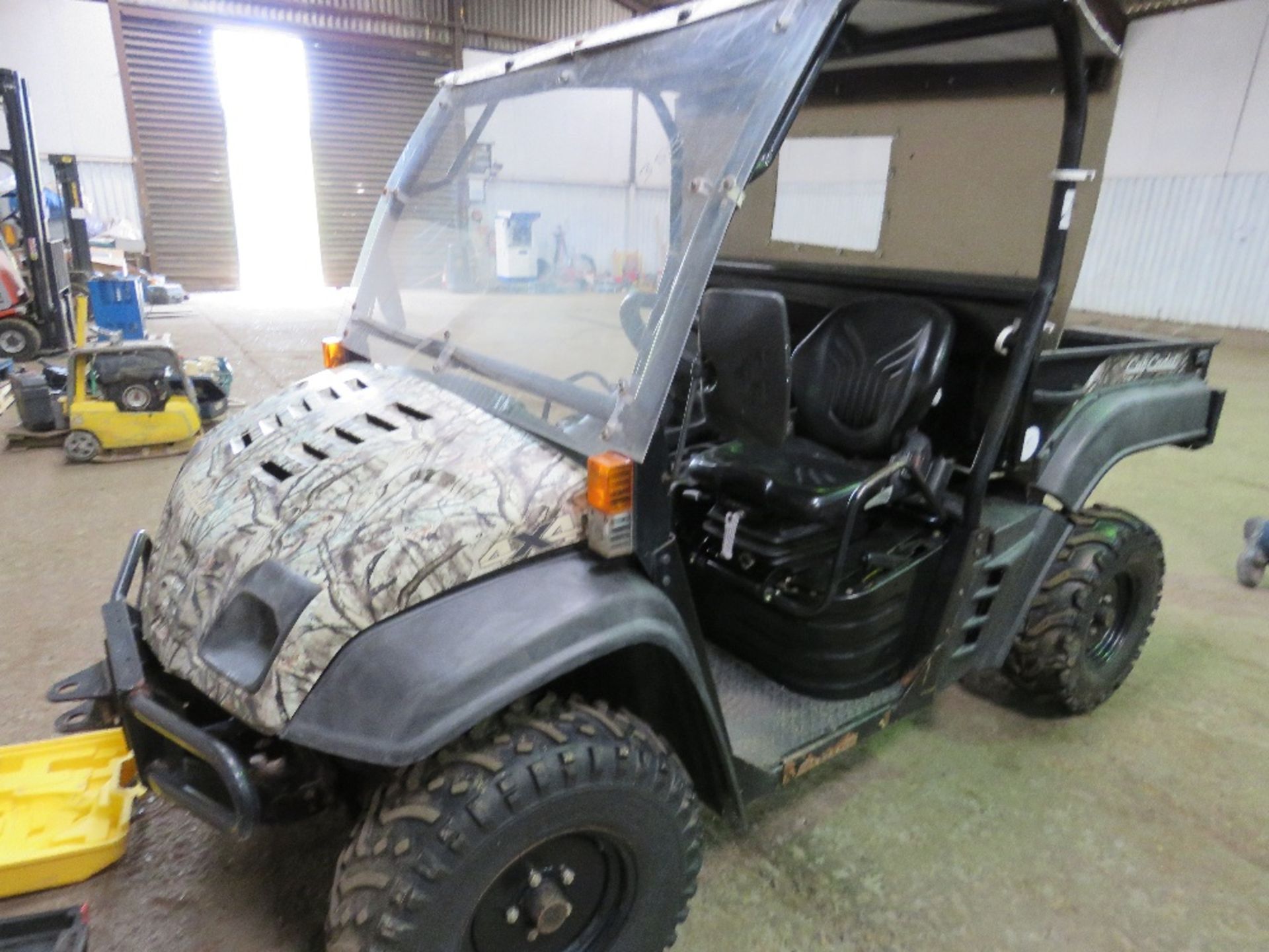 CUB CADET 4WD DIESEL ENGINED UTILITY TRUCK REG: WV12 FGV log book to apply for