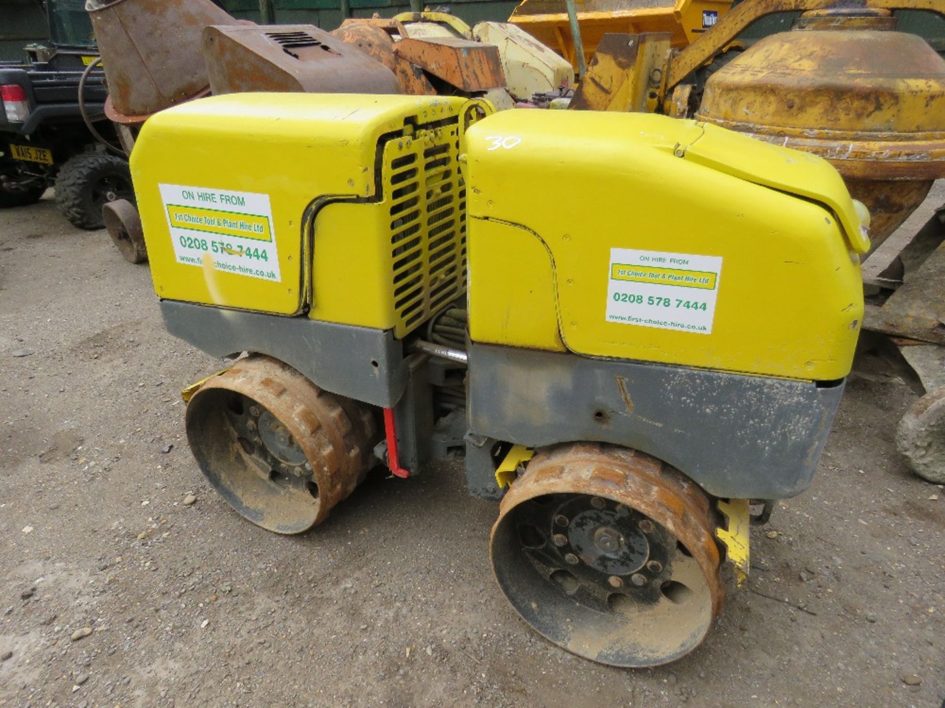 WACKER RTSC3 REMOTE CONTROL ROLLER, REMOTE IN OFFICE PN:1765FC when tested was seen to start, run