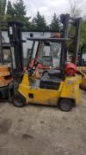 HYSTER S3.00XL 3TONNE RATED GAS FORKLIFT TRUCK, 5.7M LIFT HEIGHT, 3 STAGE MAST. VENDORS COMMENTS: