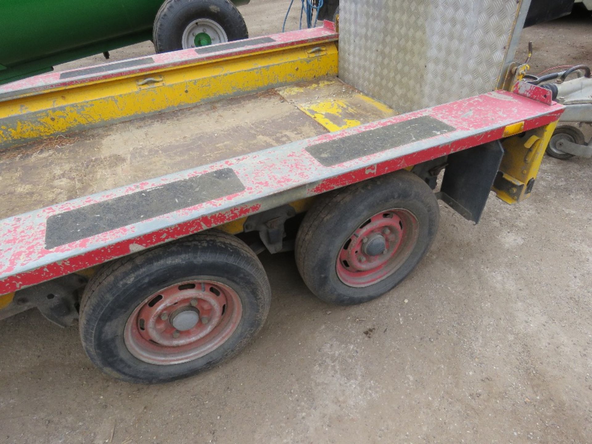 Ifor Williams mini digger trailer c/w full width ramp PN:MRT33 YEAR 2011, direct from company - Image 3 of 4