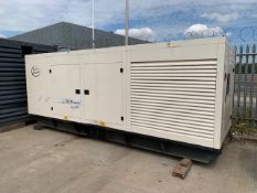 AJ POWER 605KVA RATED ENCLOSED GENERATOR SET YEAR 2016