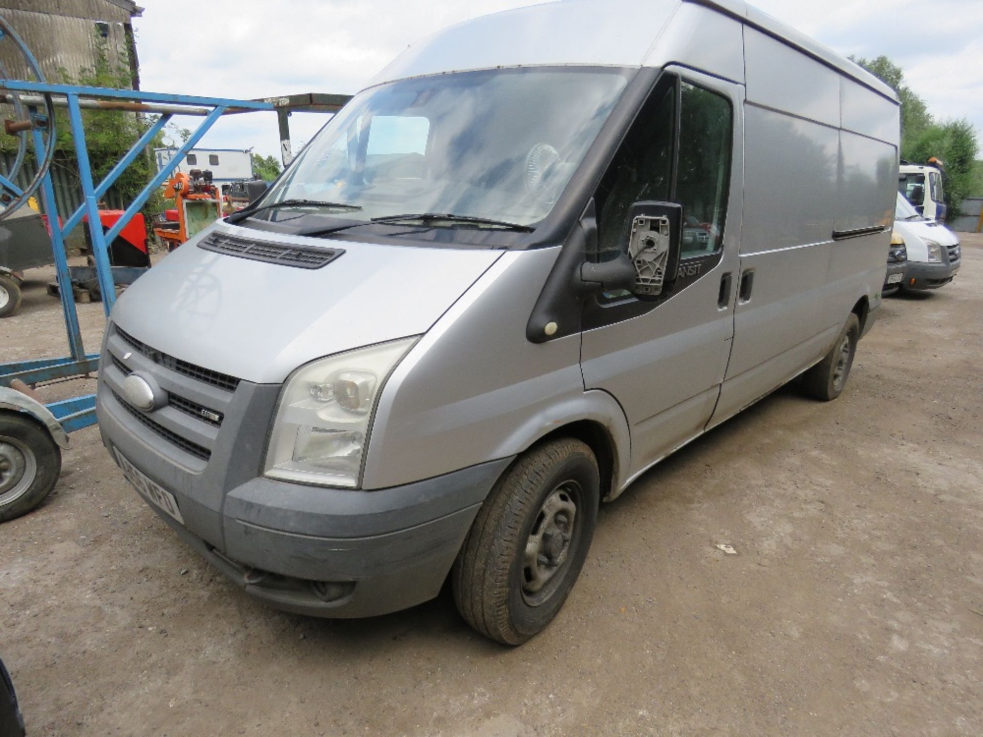 FORD TRANSIT 115T350 PANEL VAN, TEST EXPIRED, WITH V5 REG: AJ56 WFO WHEN TESTED WAS SEEN TO DRIVE