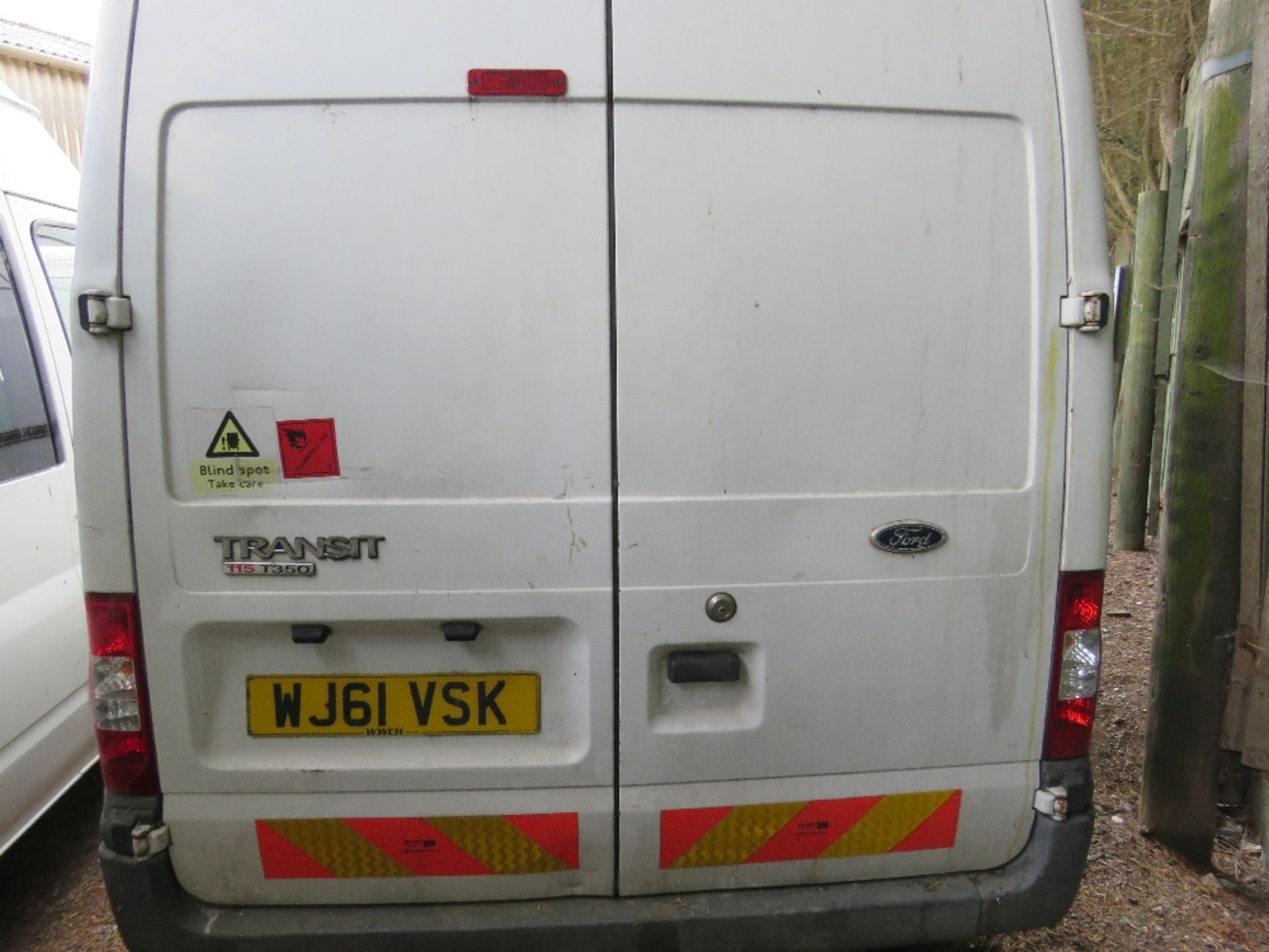 FORD TRANSIT 115 T350 HIGHTOP PANNEL VAN REG: WJ61 VSK, NON RUNNER SOLD AS SPARES OR REPAIR - Image 5 of 8