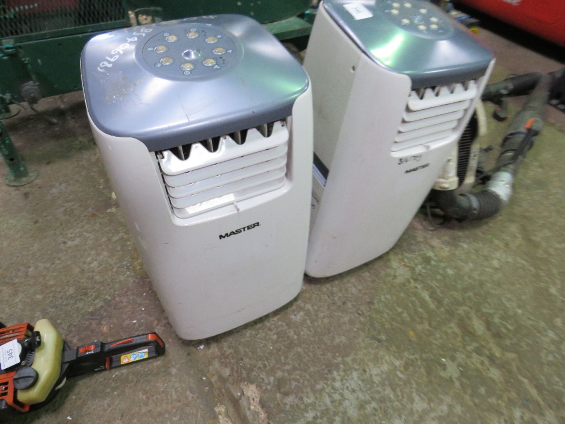 2 X MASTER PORTABLE AIR CONDITIONER UNITS