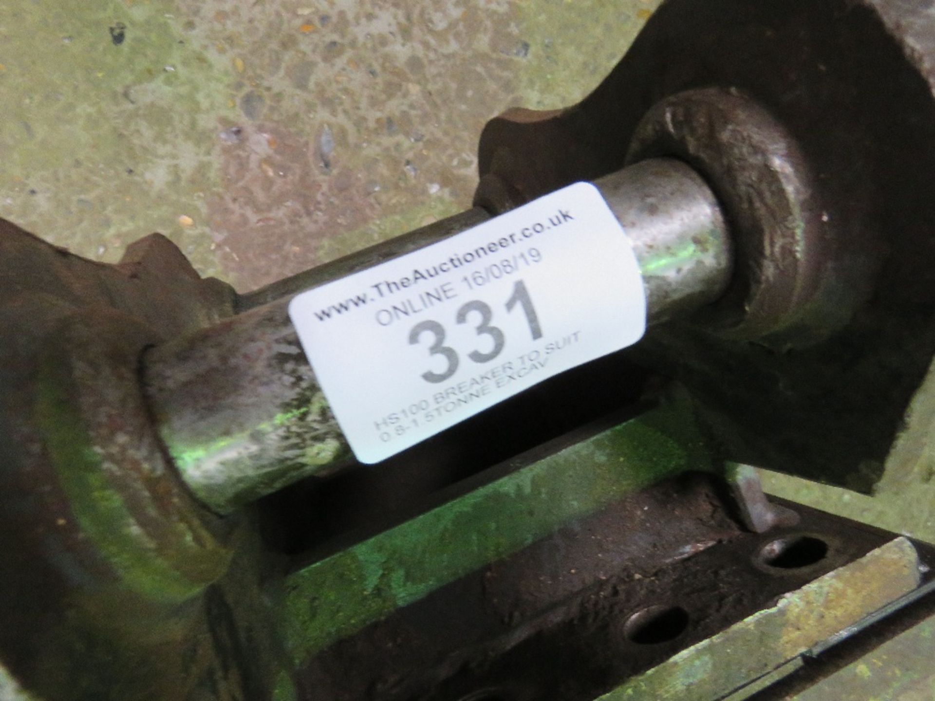 HS100 BREAKER TO SUIT 0.8-1.5TONNE EXCAVATOR, CURRENTLY ON 35MM PINS - Image 4 of 4