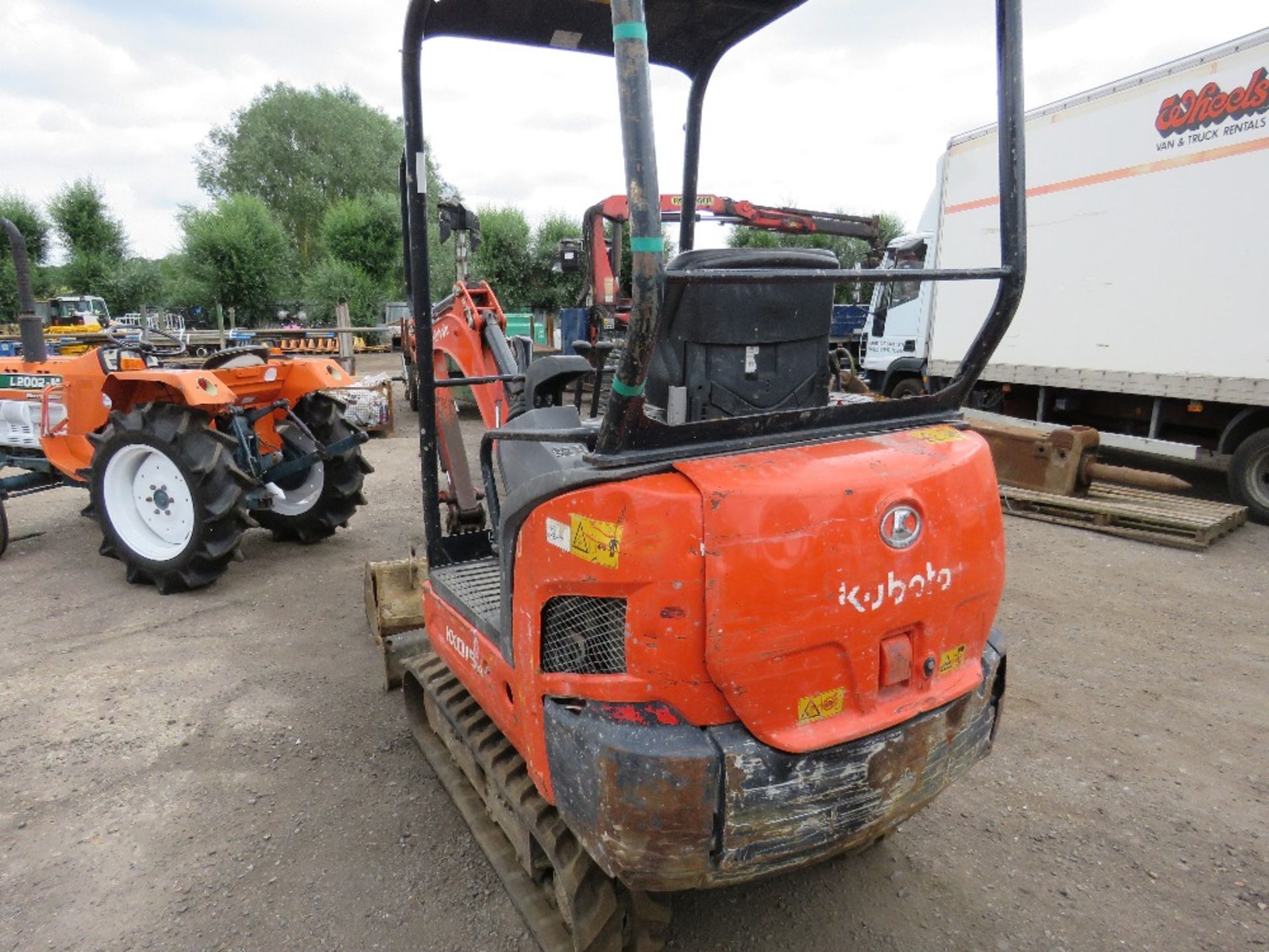 KUBOTA 1.5TONNE DIGGER KUBOTA KX015-4 1.5TONNE MINI DIGGER, YEAR 2015 BUILD. SUPPLIED WITH 2 X - Image 5 of 10