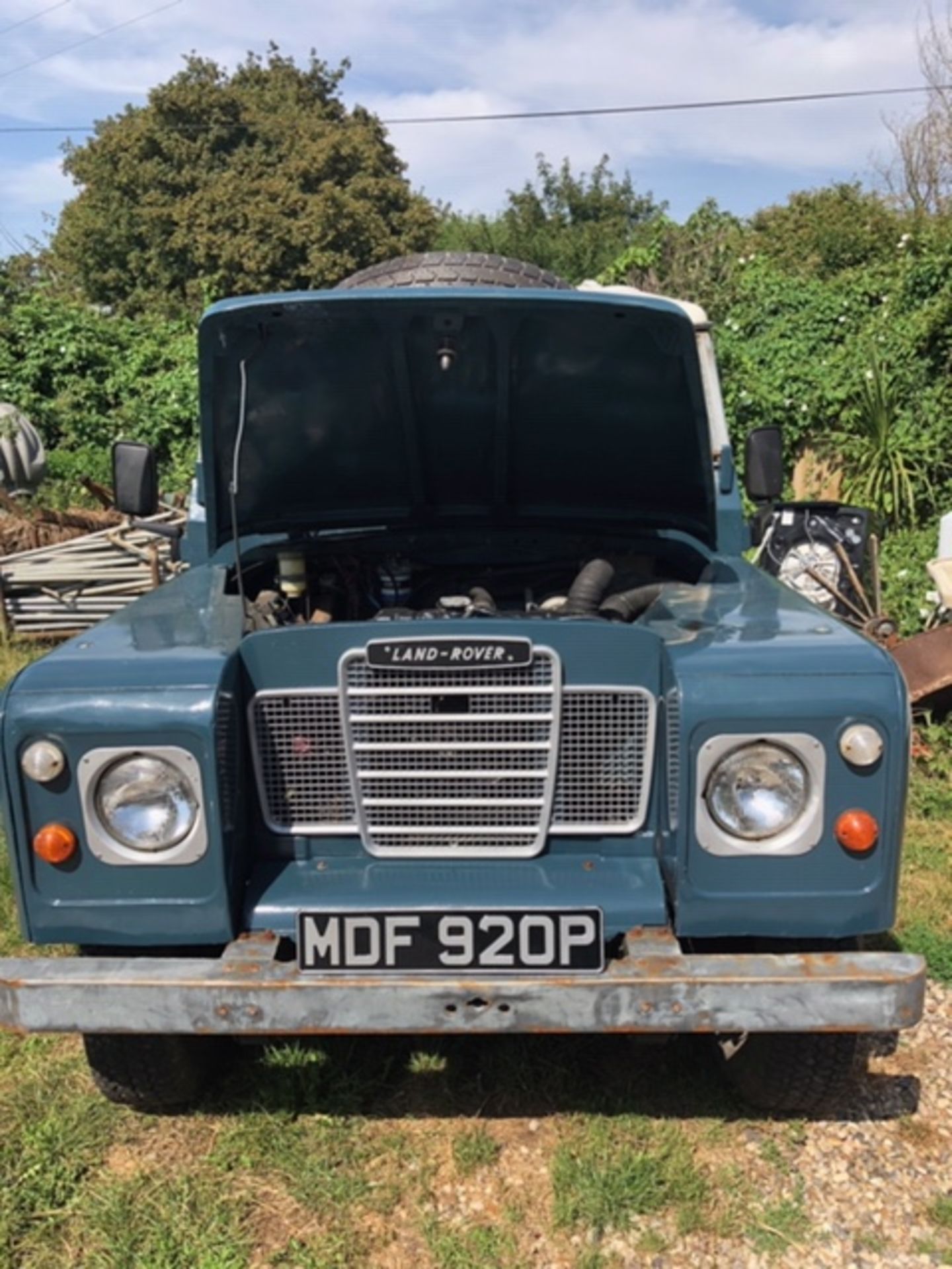 LANDROVER 90 4X4 JEEP HARD TOP REG: MDF 920P. WITH V5. MOT EXEMPT(WAS MOT'D LAST YEAR) TDI 200 - Image 6 of 6