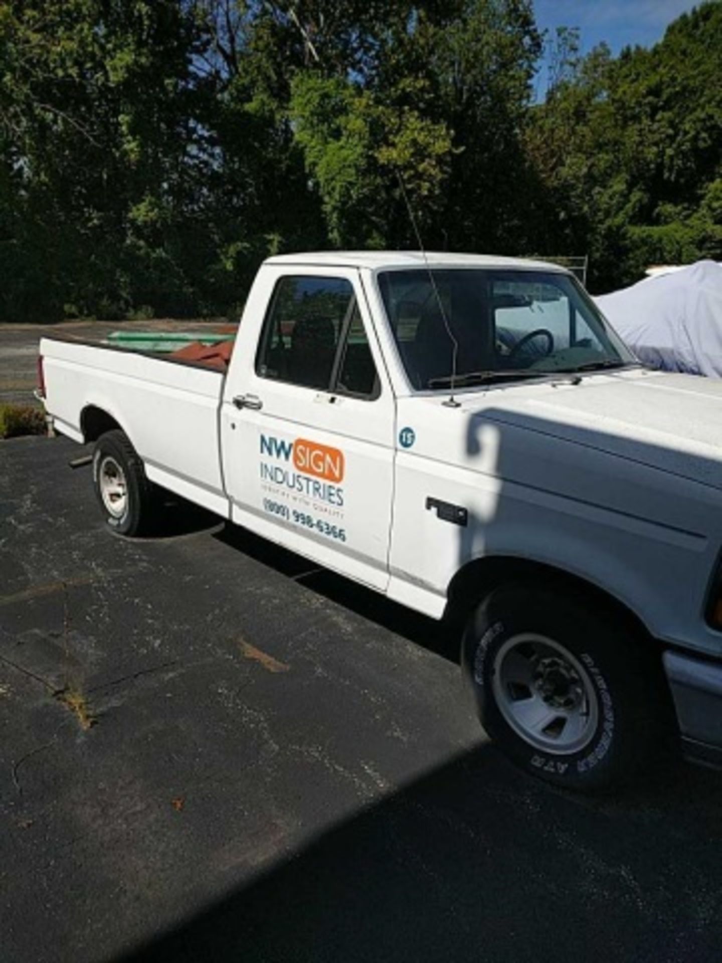 1992 Ford F-150 Custom Regular Cab Pick-Up Truck - Image 2 of 7