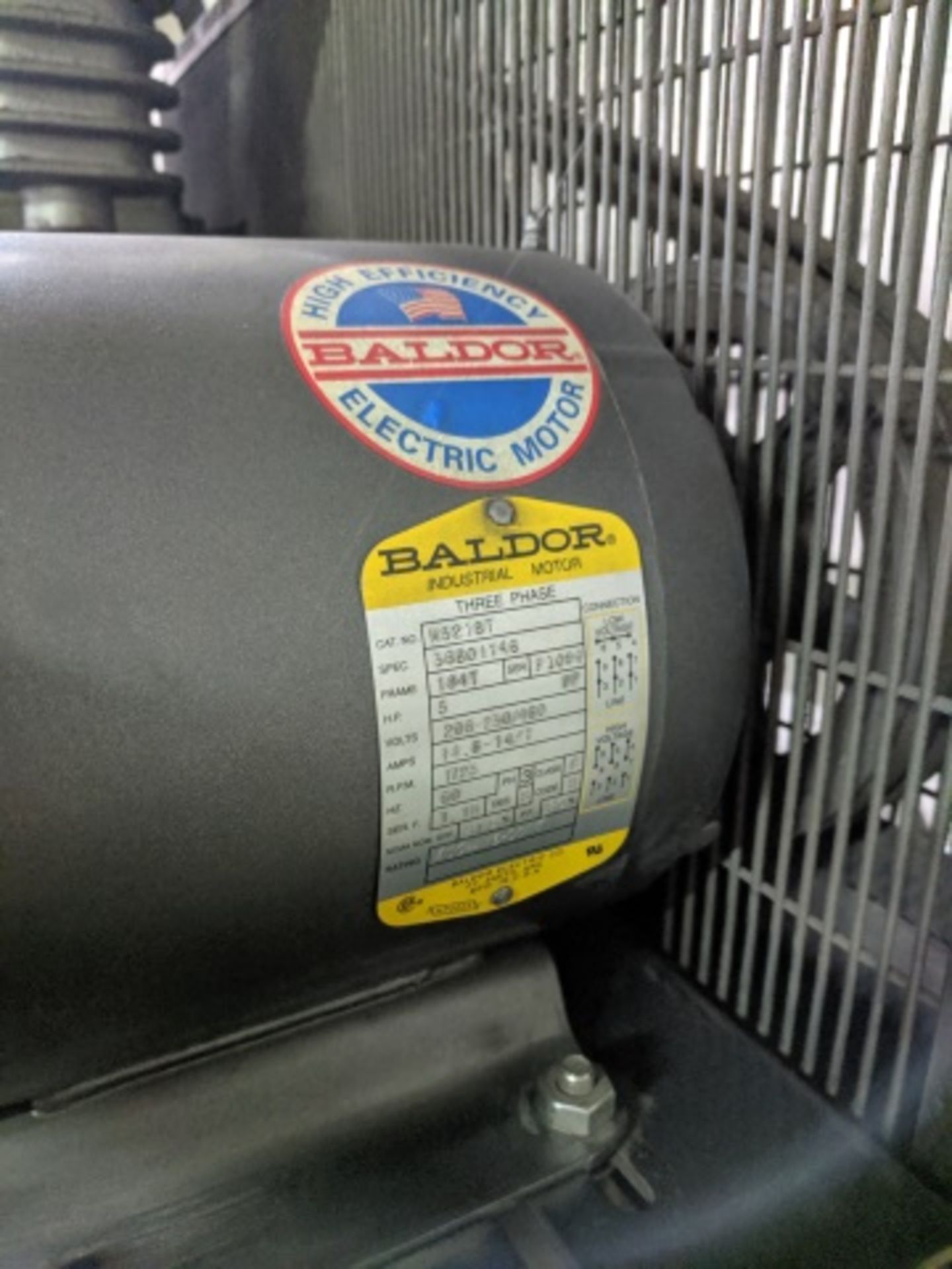 Industrial Air Machine C580 Air Compressor - Image 6 of 7