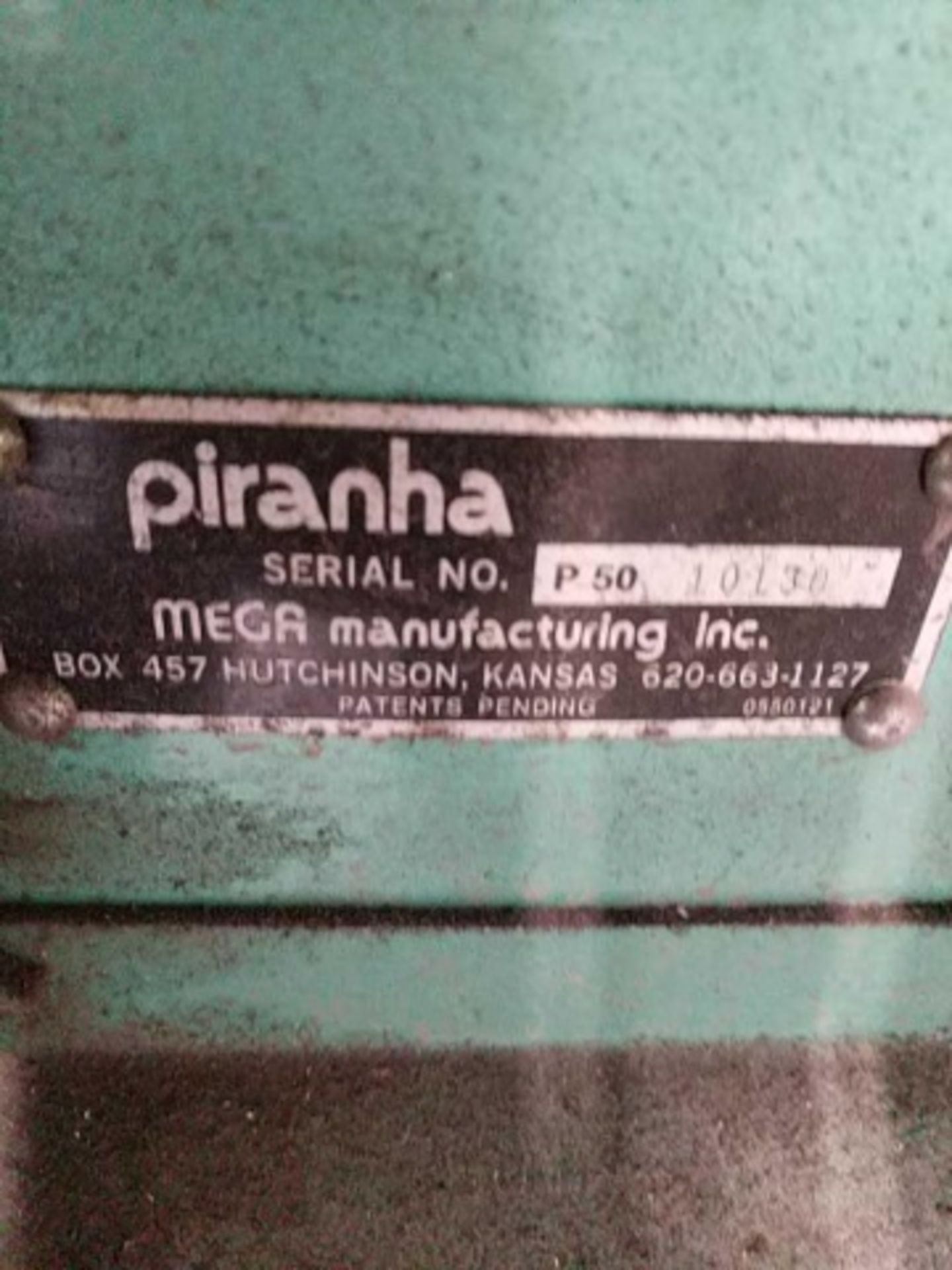 Piranha P50 Hydraulic Ironworker - Image 3 of 7