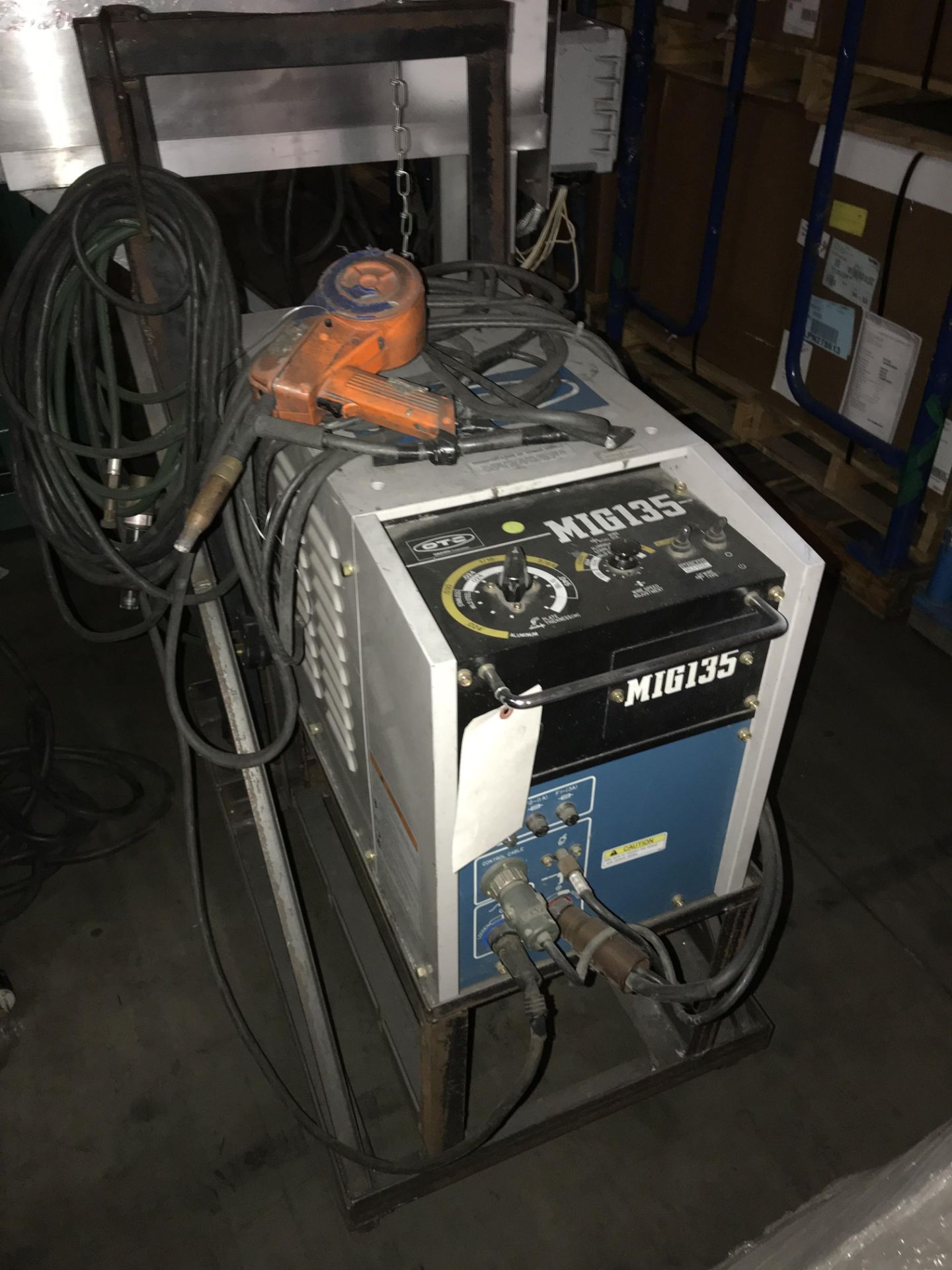 Daihen OTC MIG 135 Wire Feed Welder - Image 2 of 2