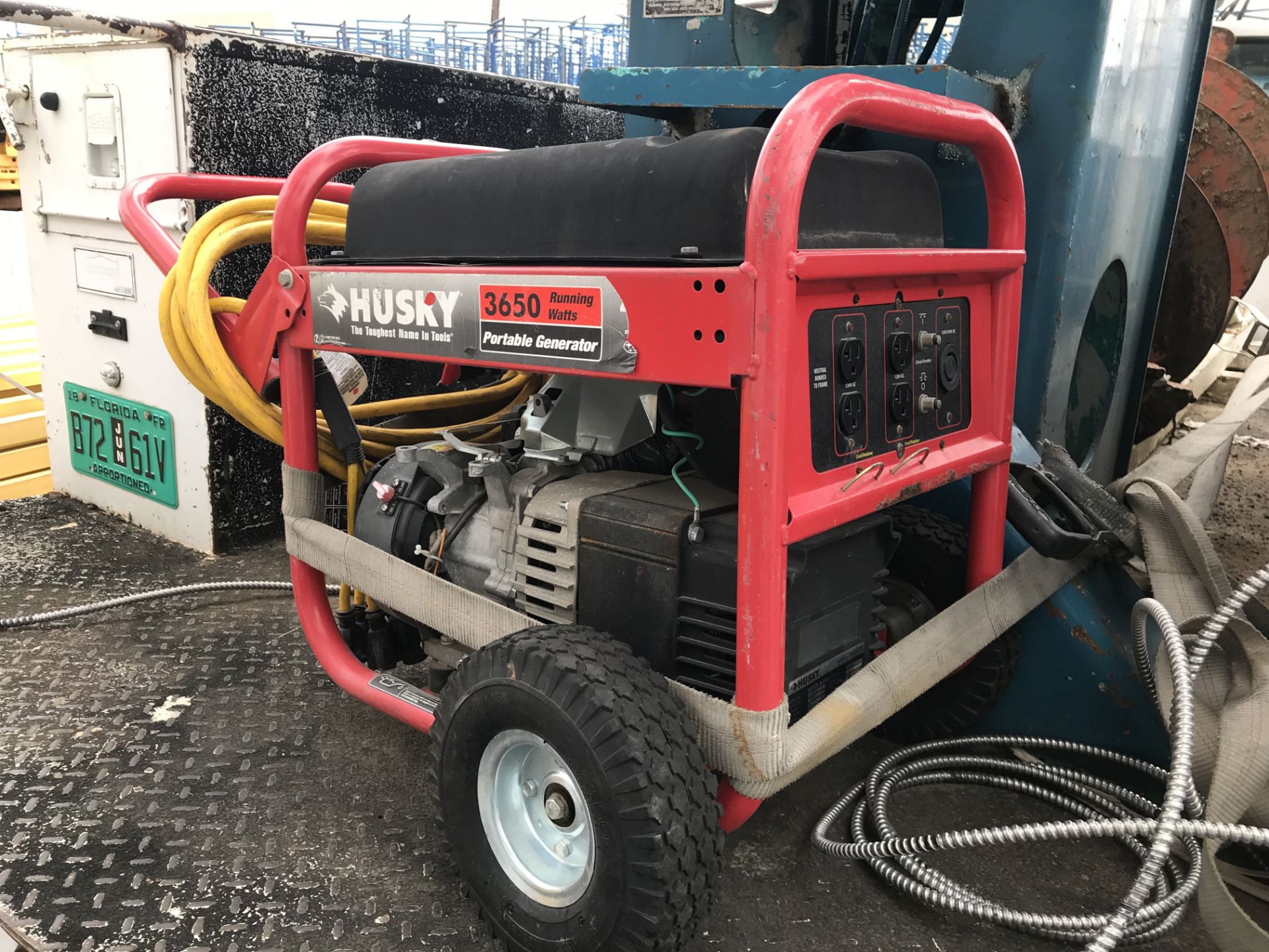 Husky 3650 Running Watts Portable Generator