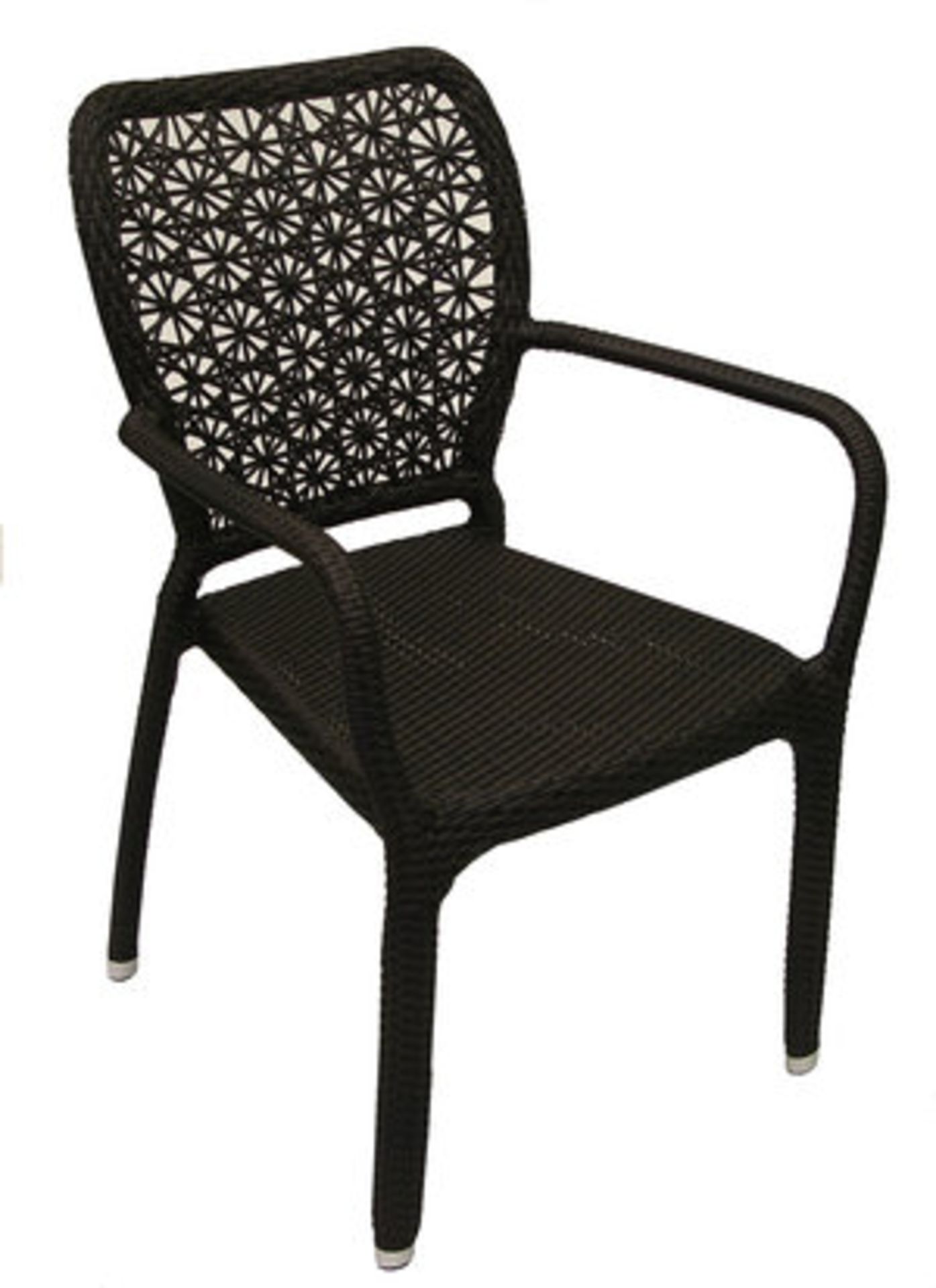 Jessie Arm Chair - expresso, C09 JES AC EXP CH star weave back, 20 total
