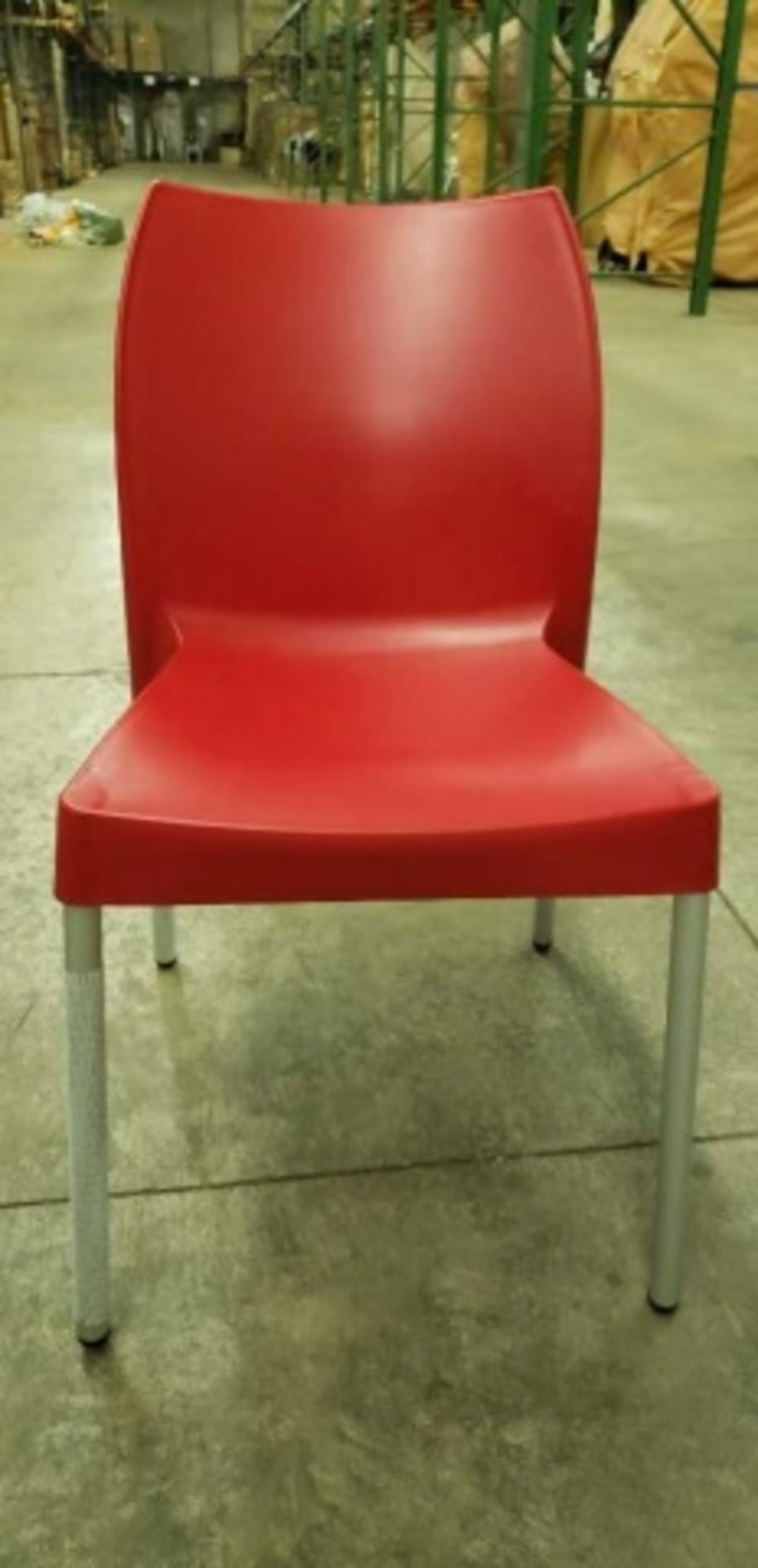 Domenica side chair - Red, 8 boxes with 4 each, 1 box with 2 each, 33 total - Image 2 of 5