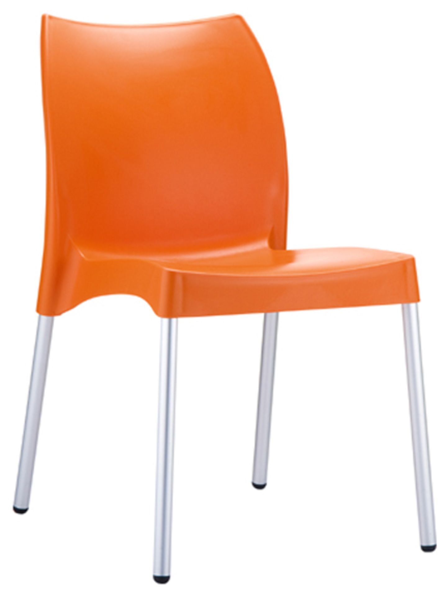 Domenica Arm Chair - orange, 16 boxes w/ 4 each, 64 total
