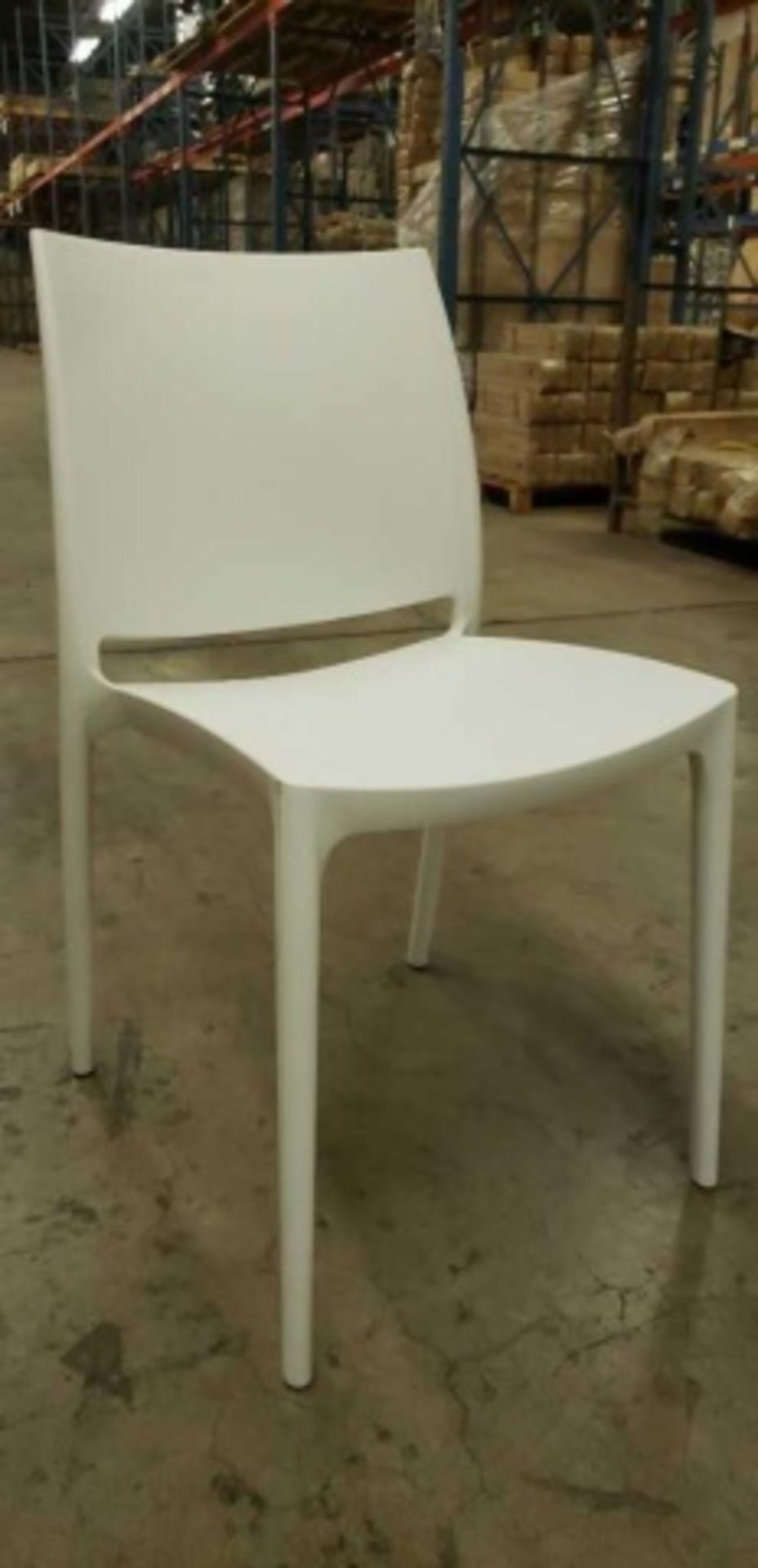 Martinique side chair - white, 4 total. - Image 3 of 5