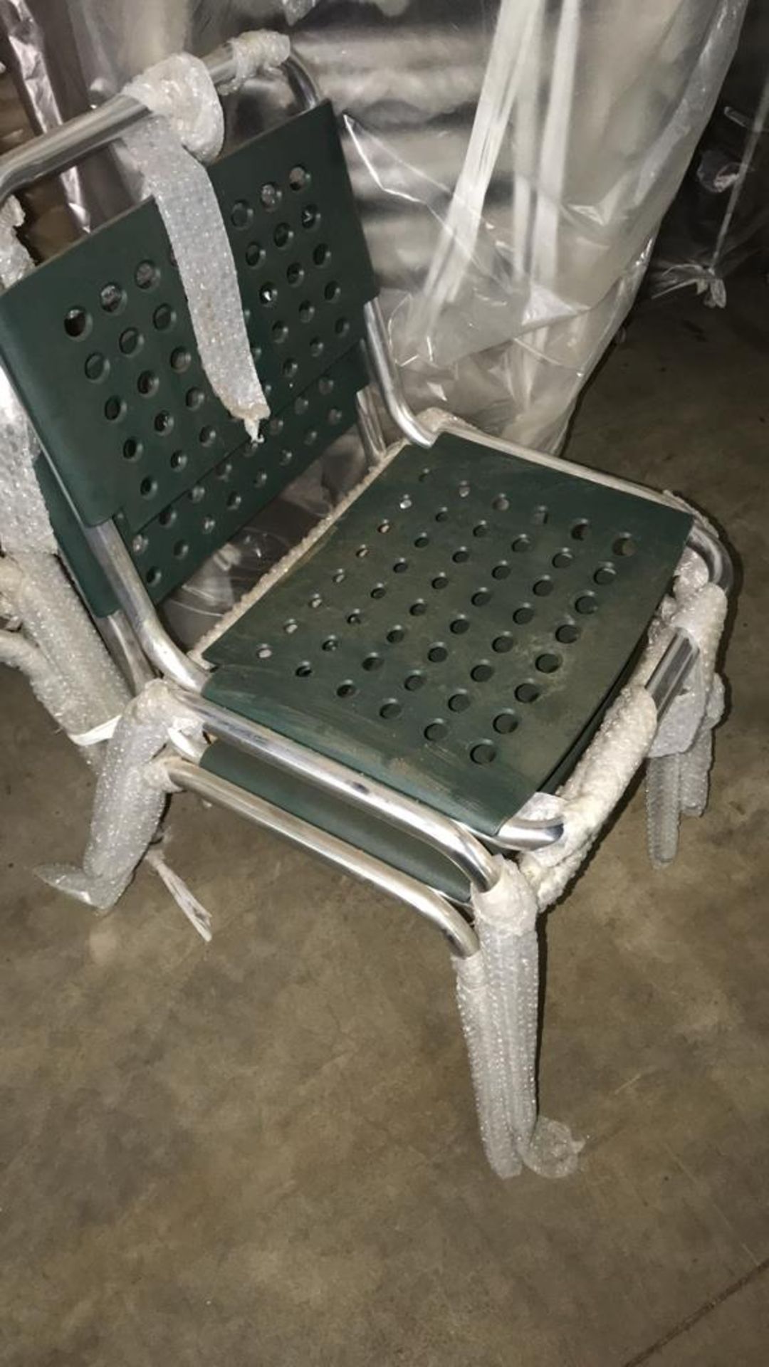 South Miami Beach side chair green. 50 total