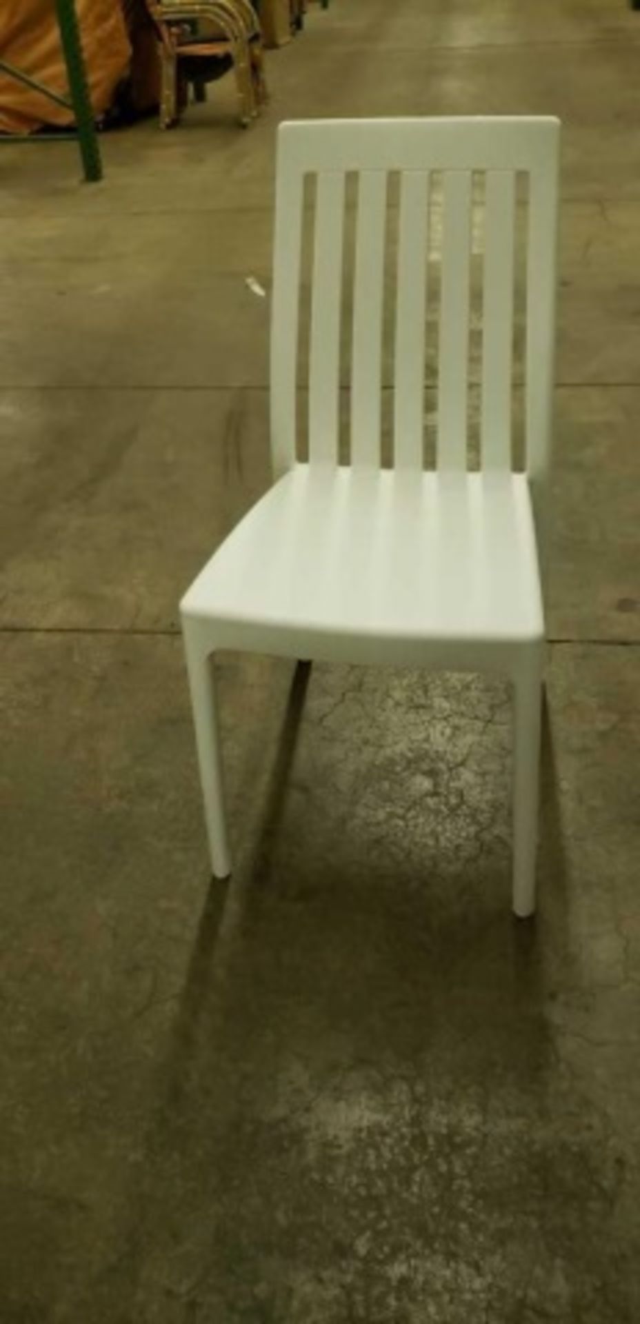 Soho side chair. One piece fiberglass reinforced polypropylene. 22 boxes of 4 each, 88 total. - Image 3 of 6