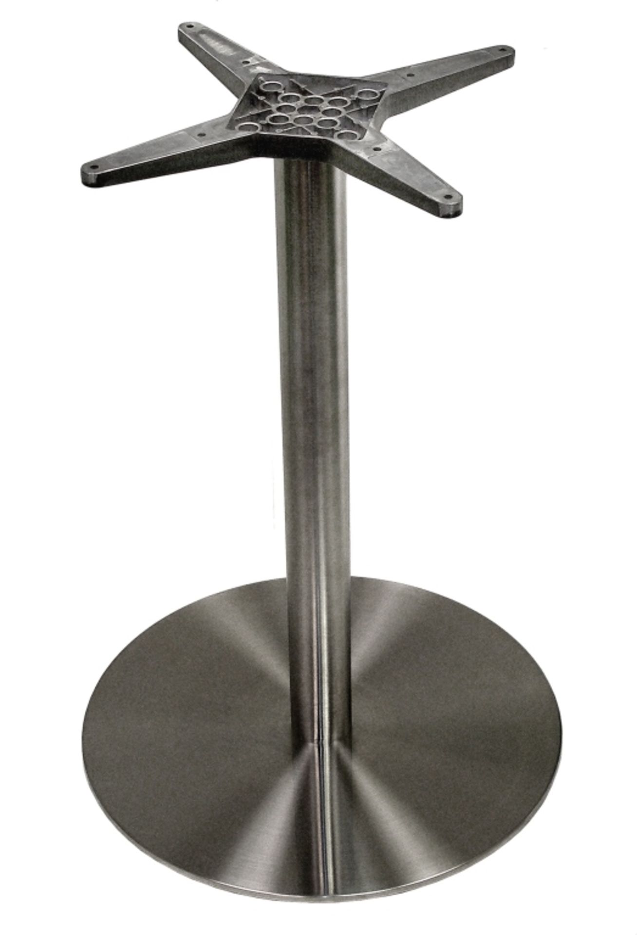 Stainless Steel Futura 20 Round Base, Qty 115, base and spyider.
