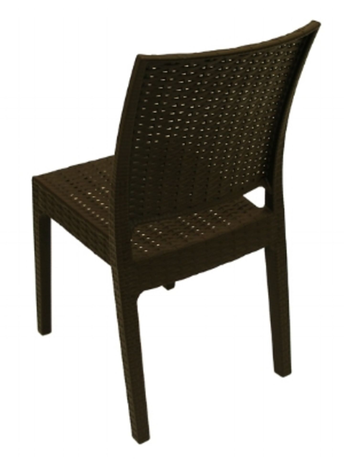 Florida Side Chair - Brown. 1 box of 4, plus 2 additional, 6 total - Image 2 of 6