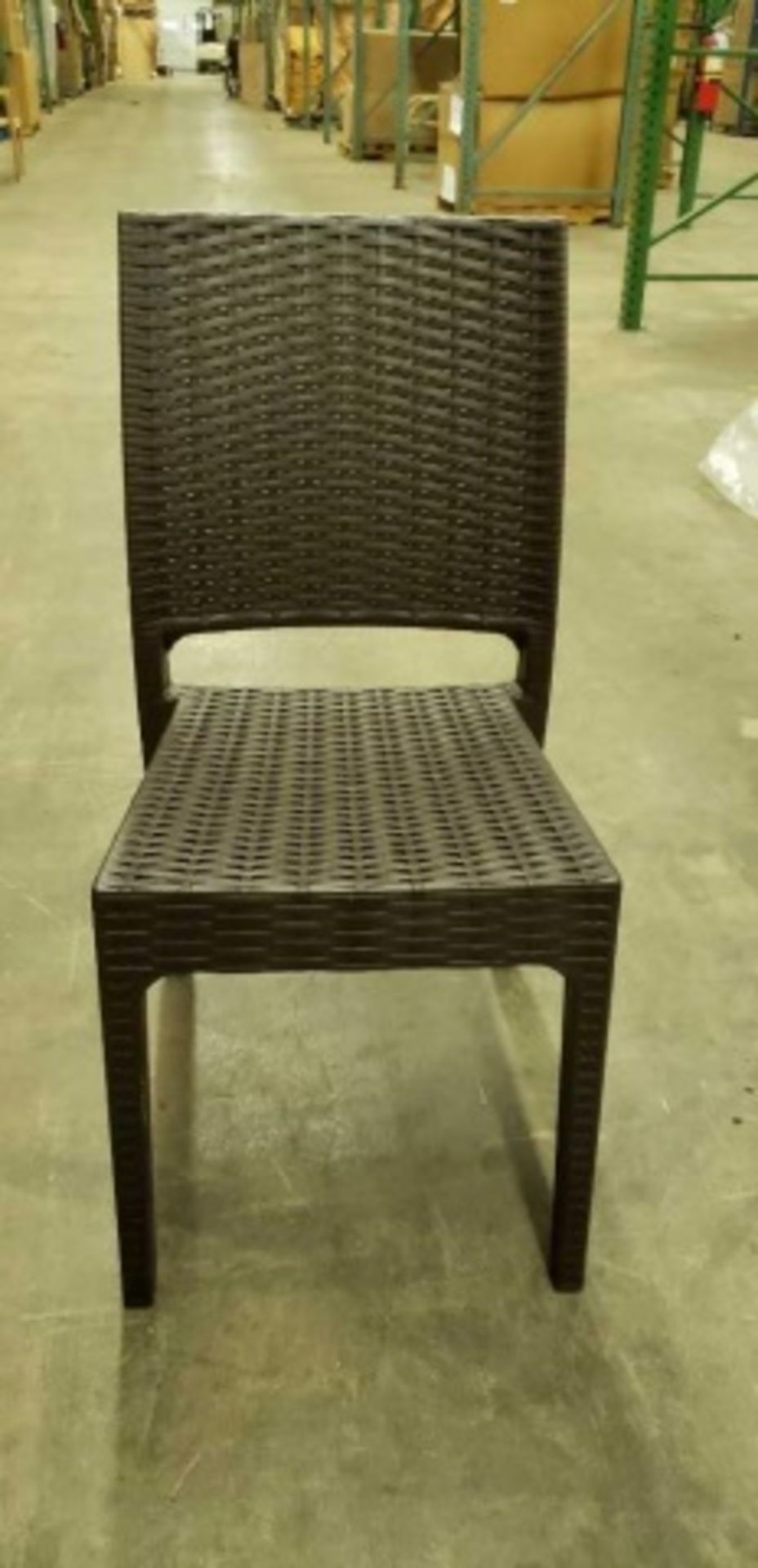 Florida Side Chair - Brown. 1 box of 4, plus 2 additional, 6 total - Image 3 of 6