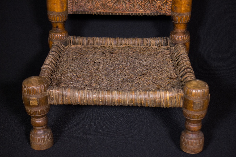 PAIR OF A SMALL CHAIRS - AFGHANISTAN - LATE 19th CENTURY - Image 10 of 10