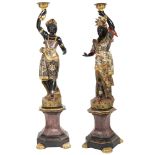 PAIR OF VENETIAN MORI