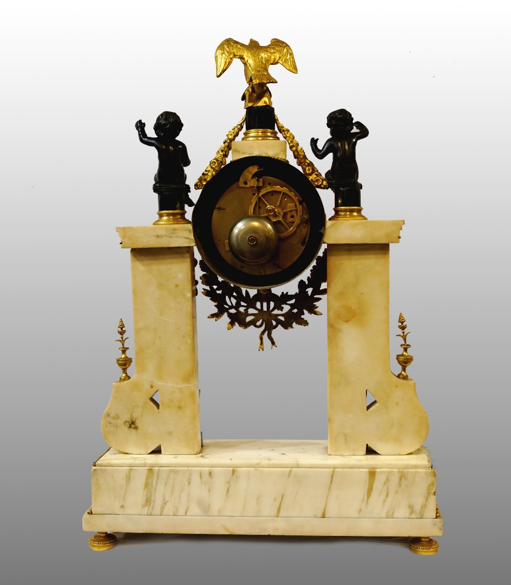 NEOCLASSICAL FRENCH CLOCK - Image 2 of 3