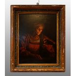 PORTRAIT OF ELDERLY WOMAN