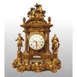 18TH CENTURY AUSTRIAN CLOCK