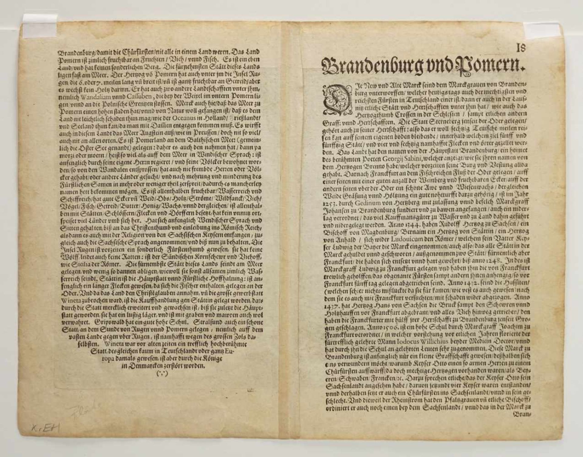 Landkarte, "Mark Brandenburg"kolorierter Kupferstich/Büttenpapier, erschienen bei J. Bussemacher - Bild 5 aus 5